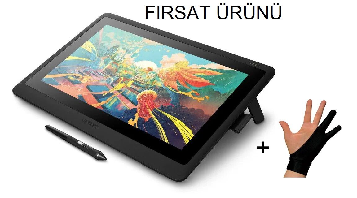 Wacom Cintiq 16 DTK1660 15.6インチ Wacom Cintiq 16- DTK1660 | Bilimsel Eserler | Wacom yetkili