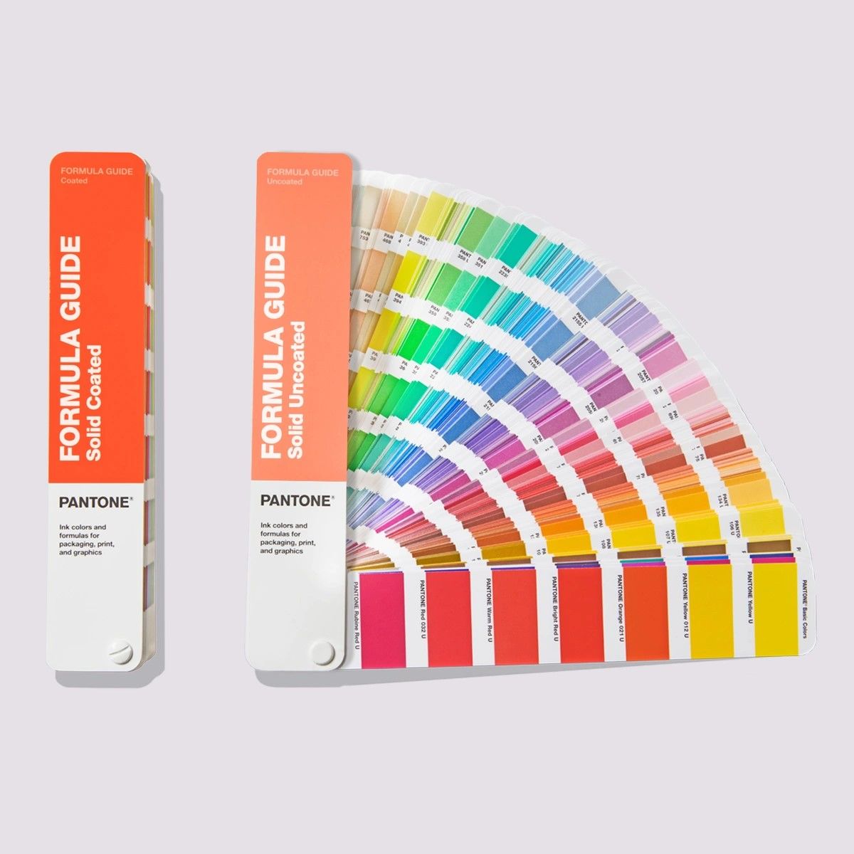 色サンプルPANTONE FORMULAGUIDE / solid coated Pantone Formula Guide - Coated & Uncoated GP1601B | Bilimsel